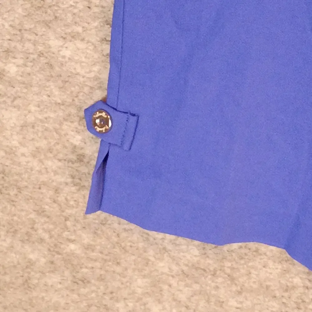 Raffaella Women's 8 Blue Stretch Pull-On Capri Pants Cropped Everyday Casual - Picture 5 of 14